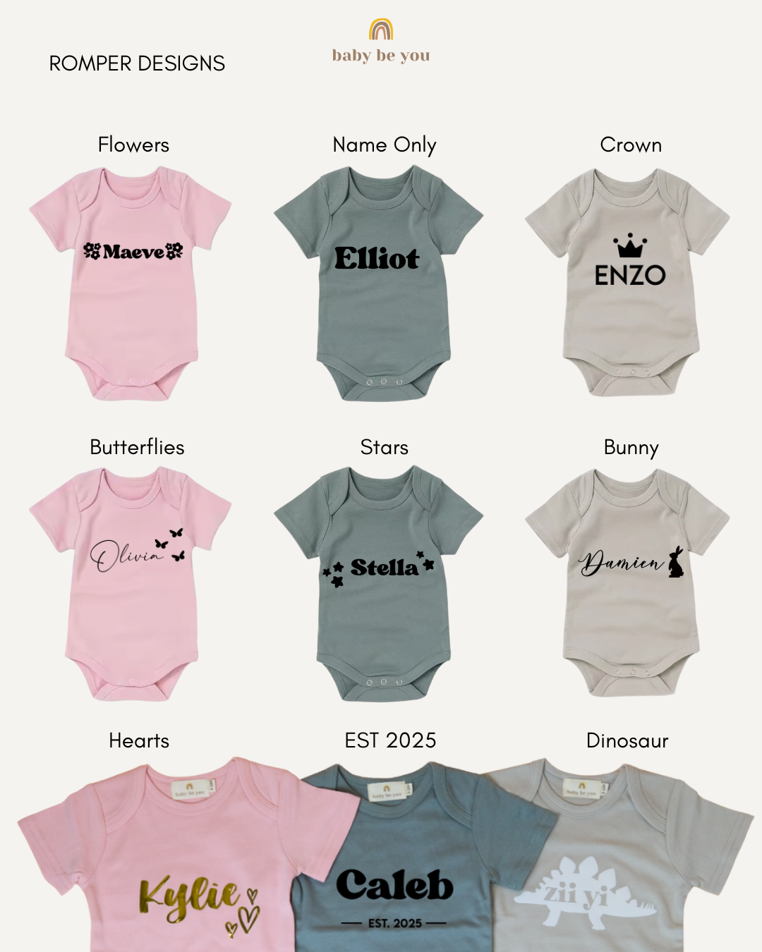 Baby Essentials Personalised Baby Gift Set in Cloud