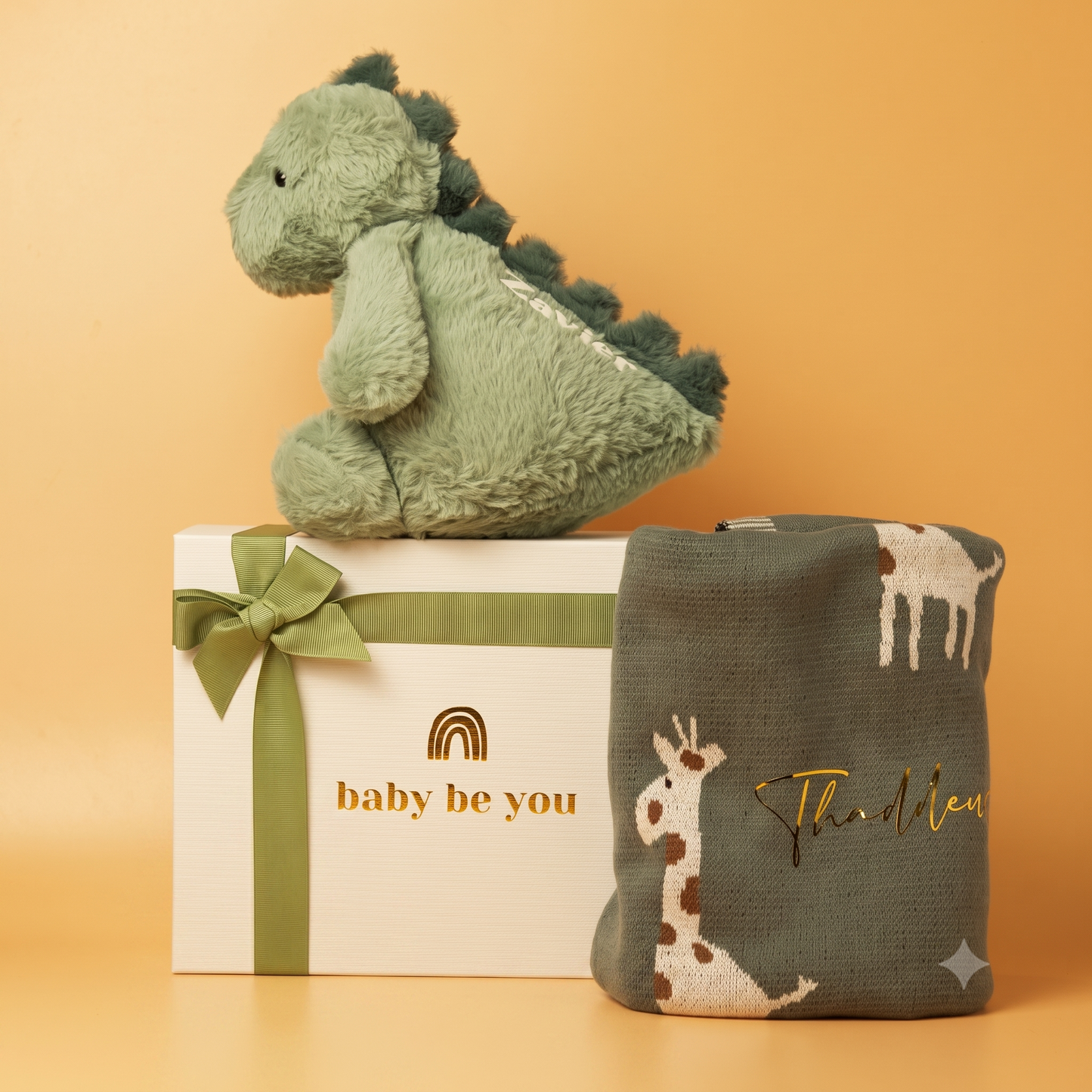 2-5Y Toddler Bedtime Cuddles Gift Box in Sage