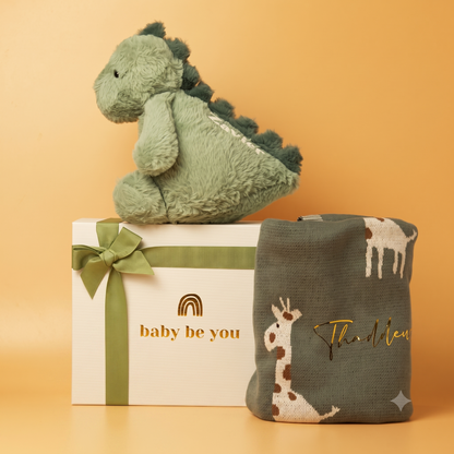 2-5Y Toddler Bedtime Cuddles Gift Box in Sage
