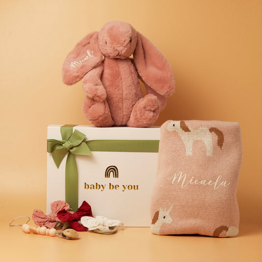 Bedtime Cuddles Gift Set in Blush