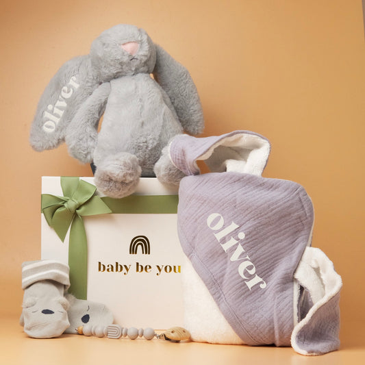 Baby Bunny Gift Set in Cloud