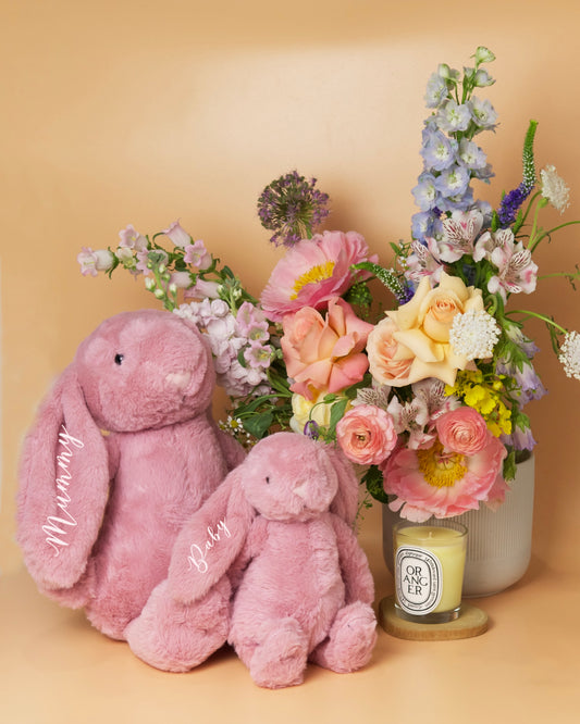 Mummy and Baby Bunny Gift Set