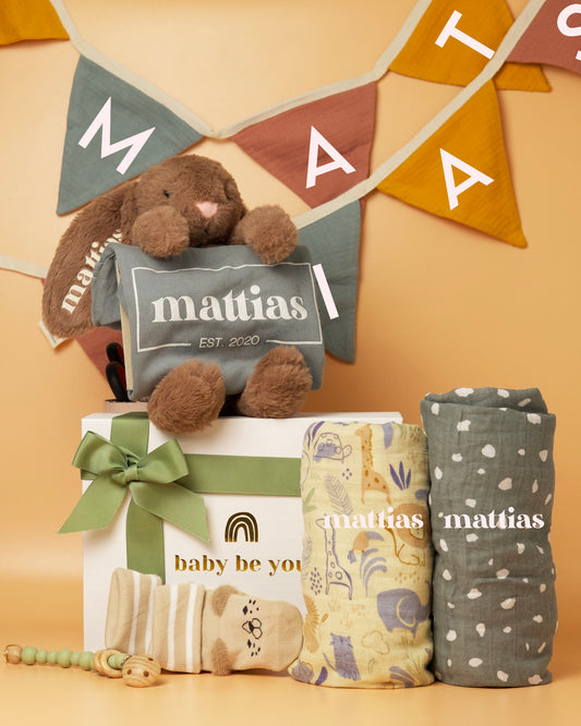 Welcome to the World Newborn Baby Hamper (Multiple Colours)