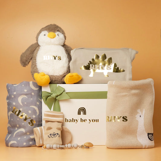 Hugs and Kisses Baby Gift Set (Multiple Colours)