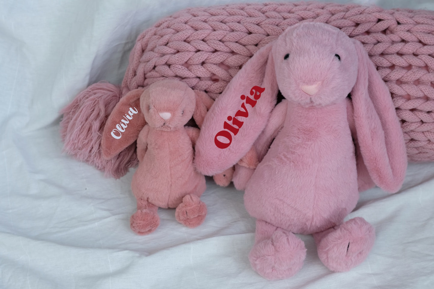Giant Bunny in Rose