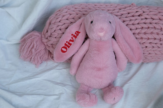 Giant Bunny in Rose