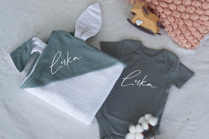 Soft Organics Baby Gift Box in Sage