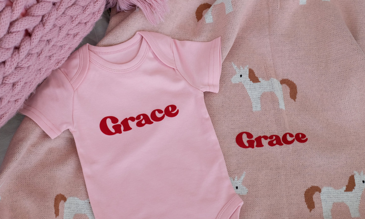 Sweet Dreams Baby Gift Set in Blush