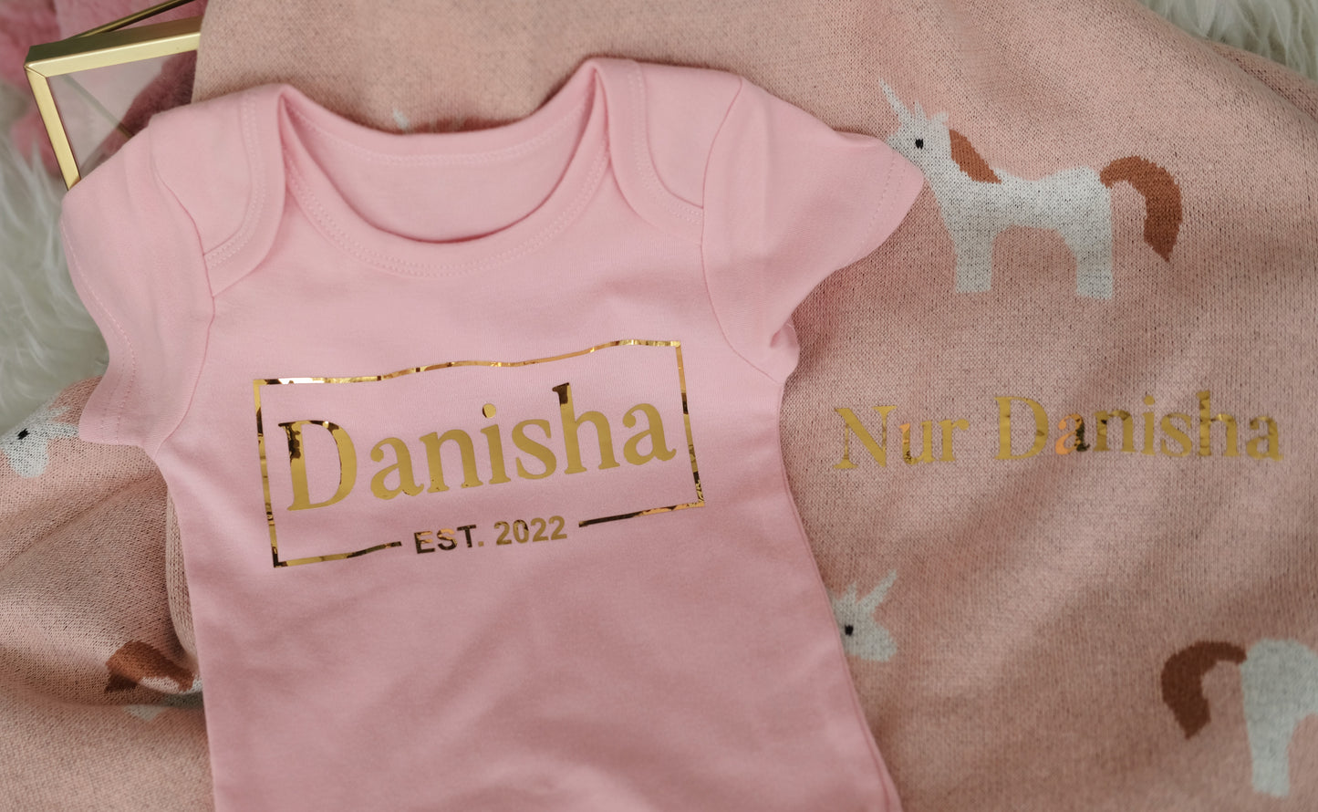 Sweet Dreams Baby Gift Set in Blush